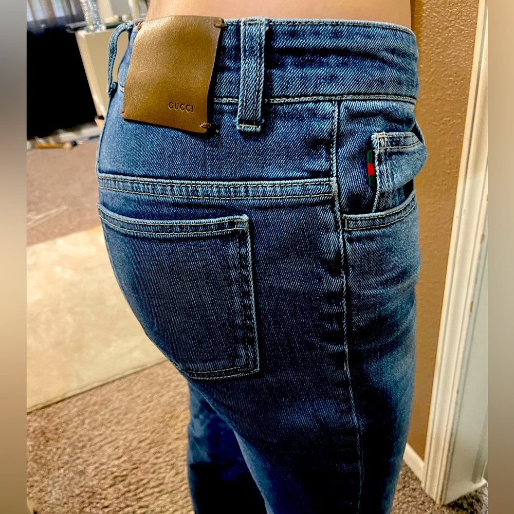 GUCCI Vintage Jeans size 44 (Fits a size 4-5 US women’s)